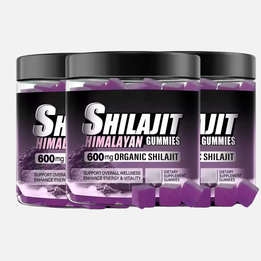 3x Osmo Natural Shilajit Gummies