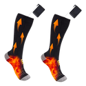 Chaussettes Chauffantes Osmo Heated Socks 2.0 - Chauffage Rapide, Contrôle Température Intelligent, Respirantes, Idéales Ski, Randonnée Et Vie Quotidienne - 14