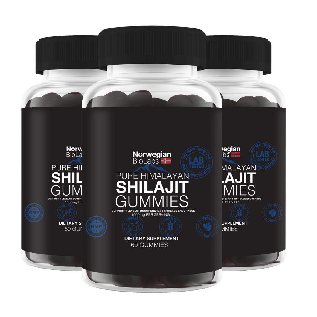3x Shilajit Gummies