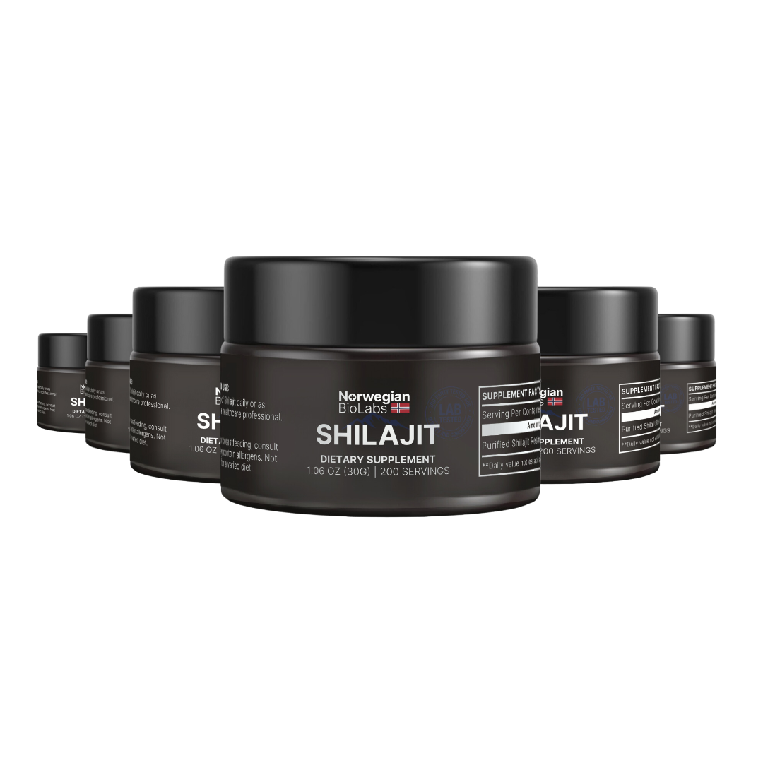 6x Norwegian BioLabs Shilajit