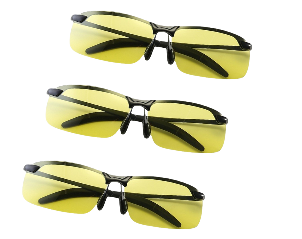 3x Claroptix Glasses